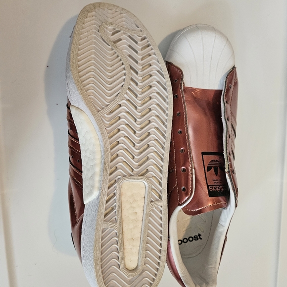 Copper Adidas boost Sneakers - Picture 2 of 3